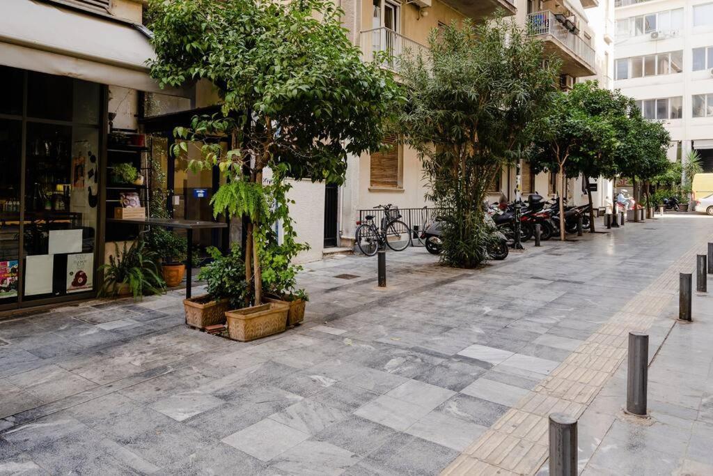 Modern Two Level Apartment In The Heart Of Athen Eksteriør bilde